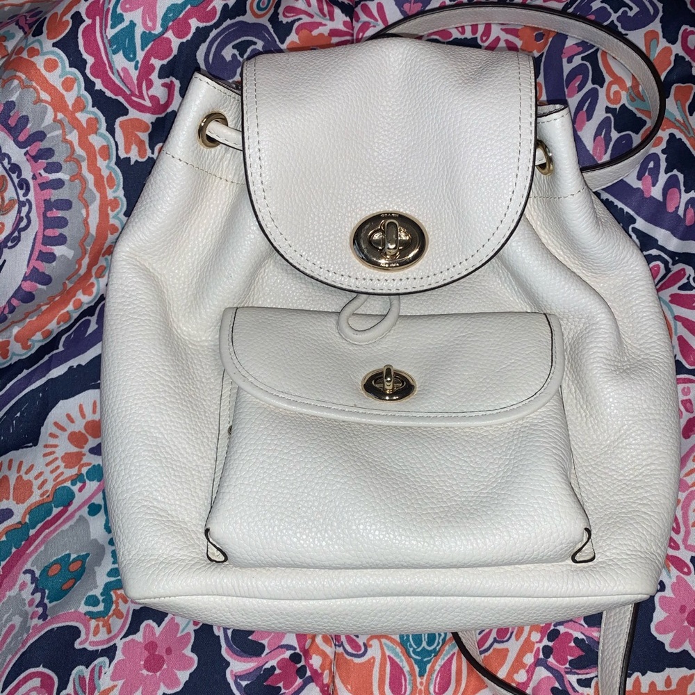 Coach mini backpack